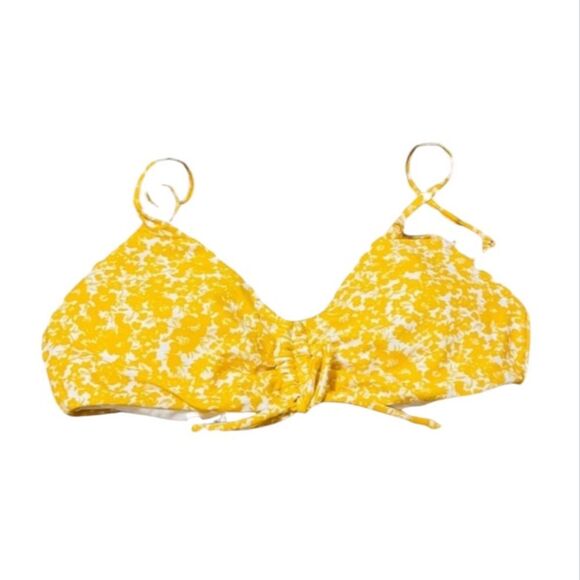 NEW Tilly’s Full Tilt Yellow Floral Print Bikini - Picture 2 of 9